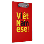 Ich bin Viborett Namese! Klemmbrett (Rechts)