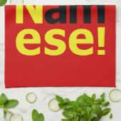 Ich bin Viborett Namese! Küchentuch (Gefaltet)