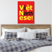 Ich bin Viborett Namese! Leinwanddruck (Insitu (Schlafzimmer))