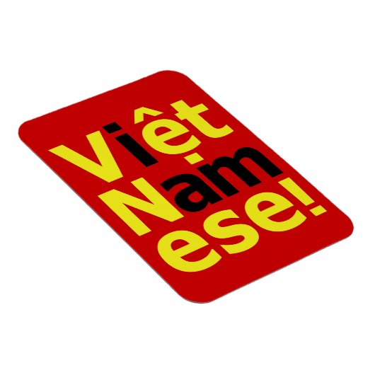 Ich bin Viborett Namese! Magnet (Rechte Seite)