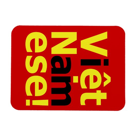 Ich bin Viborett Namese! Magnet (Horizontal)