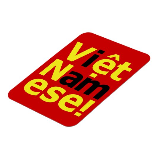 Ich bin Viborett Namese! Magnet (Linke Seite)