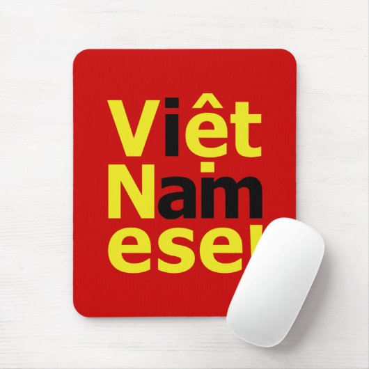 Ich bin Viborett Namese! Mousepad (Mit Mouse)