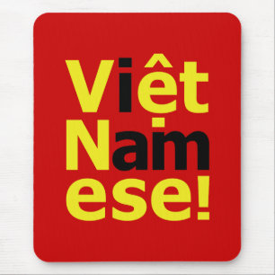 Ich bin Viborett Namese! Mousepad