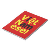 Ich bin Viborett Namese! Notizblock (Rotiert)