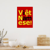 Ich bin Viborett Namese! Poster (Küche)