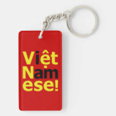 Ich bin Viborett Namese! Schlüsselanhänger (Rückseite)