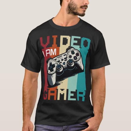 Ich bin VideoGamer T-Shirt (Vorderseite)