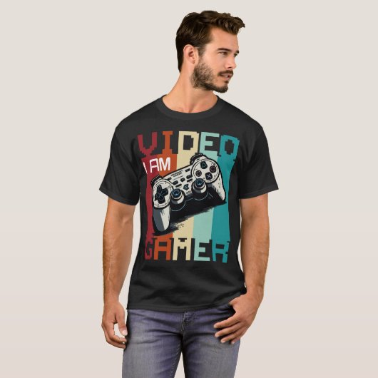 Ich bin VideoGamer T-Shirt (Vorne ganz)