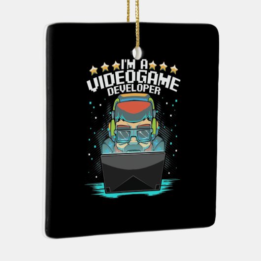 Ich bin Videospielentwickler Keramikornament (Rechts)