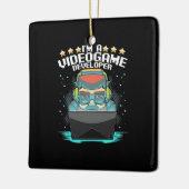 Ich bin Videospielentwickler Keramikornament (Links)
