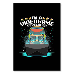 Ich bin Videospielentwickler Tischnummer