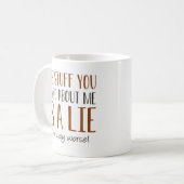 Ich bin viel schlimmer kaffeetasse (Vorderseite Links)