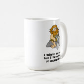 Ich bin vielleicht alt, aber ich habe jahrelange E Kaffeetasse (VorderseiteRechts)