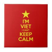 Ich bin Vietnam, ich kann nicht Ruhe Behalten habe Fliese (Vorderseite)