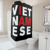 ICH BIN VIETNAMESE DUSCHVORHANG (Beispiel)