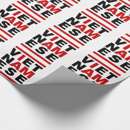 ICH BIN VIETNAMESE GESCHENKPAPIER (Ecke)