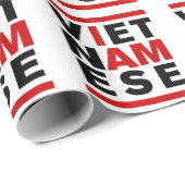 ICH BIN VIETNAMESE GESCHENKPAPIER (Rolleneckpunkt)