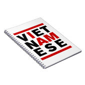 ICH BIN VIETNAMESE NOTIZBLOCK (Rechte Seite)