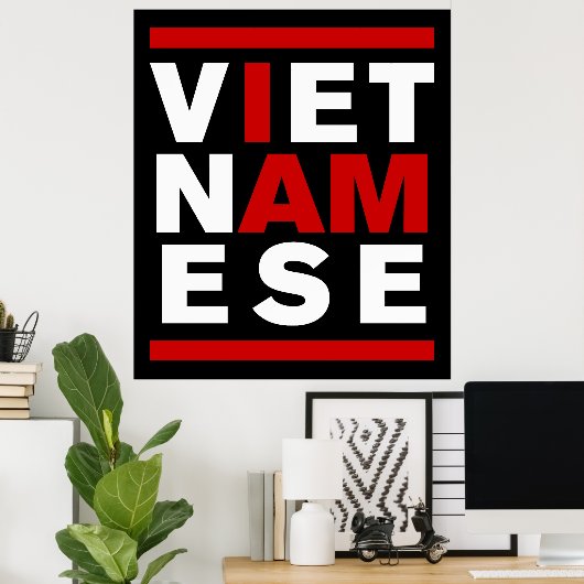 ICH BIN VIETNAMESE POSTER (Heimbüro)
