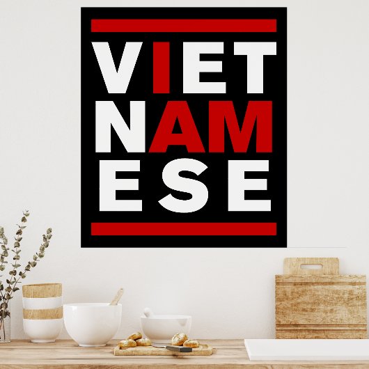ICH BIN VIETNAMESE POSTER (Küche)