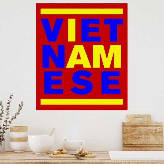 ICH BIN VIETNAMESE POSTER (Küche)