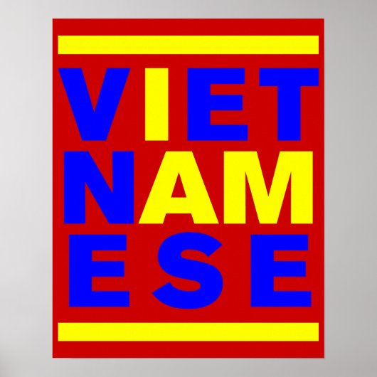 ICH BIN VIETNAMESE POSTER (Vorne)