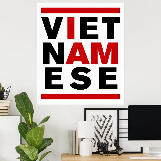 ICH BIN VIETNAMESE POSTER (Heimbüro)