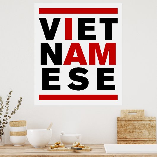 ICH BIN VIETNAMESE POSTER (Küche)