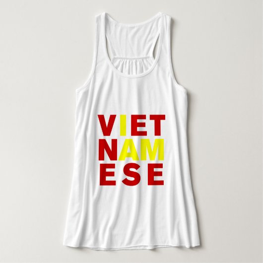 ICH BIN VIETNAMESE TANK TOP (Design Vorderseite)