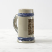 Ich bin Vintage Bierglas (Vorderseite Links)