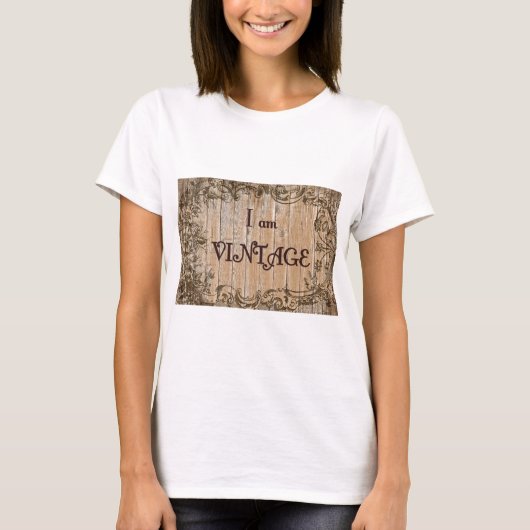 Ich bin Vintage T-Shirt (Vorderseite)