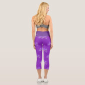 Ich bin Violette Flamme mit Lotus Capri Leggings (Rückseite)