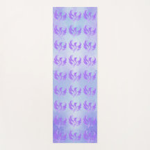 Ich bin violetter Flammenfeuervogel - Blau Violett