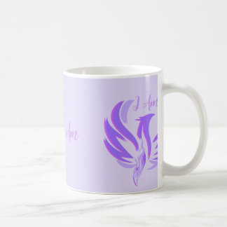 Ich bin violetter Flammenfeuervogel - Heilige Weib Kaffeetasse