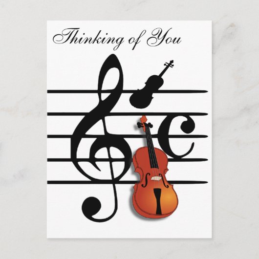 Ich bin Violin_ Postkarte (Vorderseite)