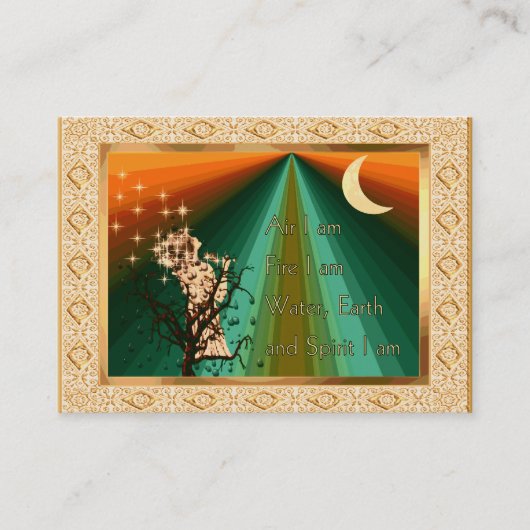 Ich bin visitenkarte (Vorderseite)