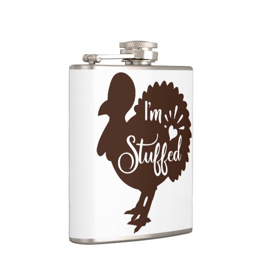 Ich bin voll Funny Erntedank Flachmann (Rechts)