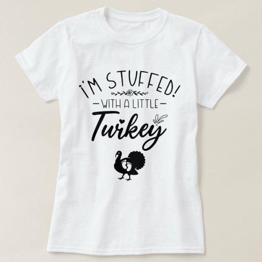 Ich bin voll mit einer kleinen, in der Türkei Cool T-Shirt (Design vorne)
