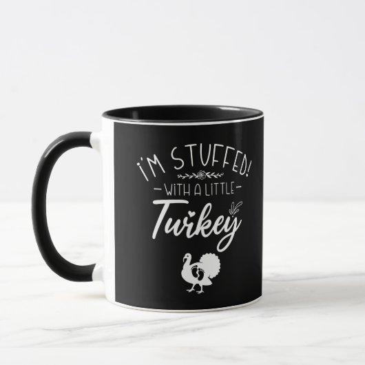 Ich bin voll mit einer kleinen, in der Türkei Cool Tasse (Links)