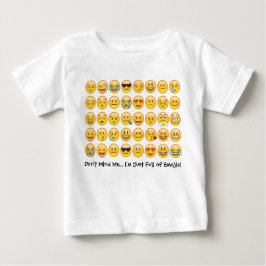 Ich bin voller Emojis. . . Kleinkind Emoji Tee Shi