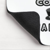 Ich bin Volleyballtrainer ... Nicht ein Magier Mousepad (Ecke)