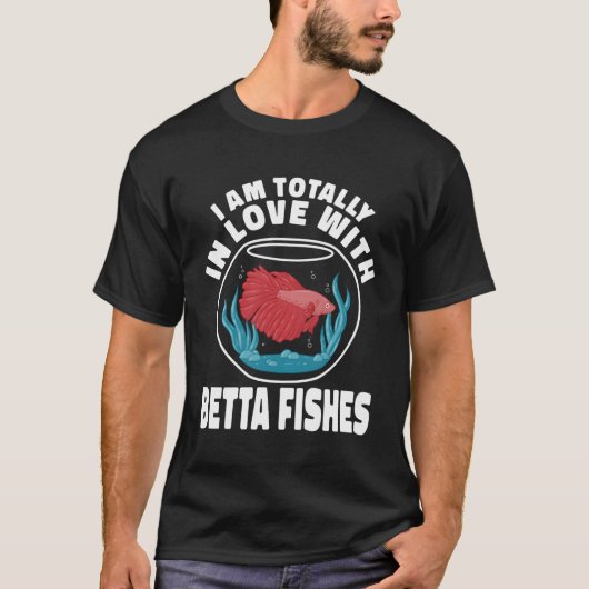 Ich bin völlig in Liebe mit Betta Fish T-Shirt (Vorderseite)