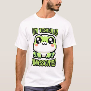 Ich bin völlig Phantastisch! Niedlich Toad Frog Pu T-Shirt