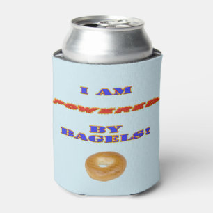 Ich bin von Bagels angetrieben Dosenkühler