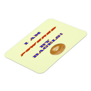 Ich bin von Bagels angetrieben Magnet