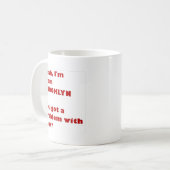 Ich bin von Brooklyn Kaffeetasse (Vorderseite Links)