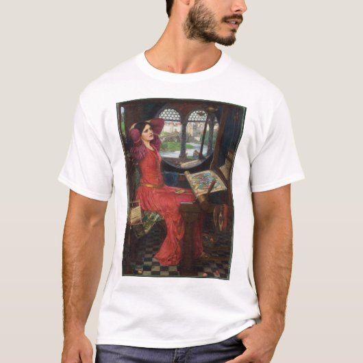 Ich bin von den Schatten - JohnWaterhouse halb T-Shirt (Vorderseite)