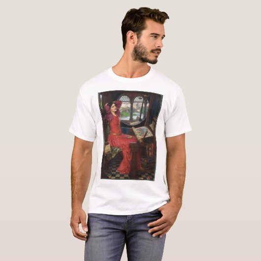 Ich bin von den Schatten - JohnWaterhouse halb T-Shirt (Vorne ganz)