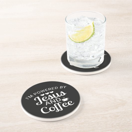 Ich bin von Jesus und den Untersetzer des Kaffees (Seite)